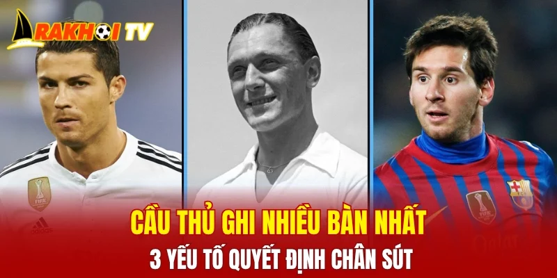 Cầu Thủ Ghi Nhiều Bàn Nhất